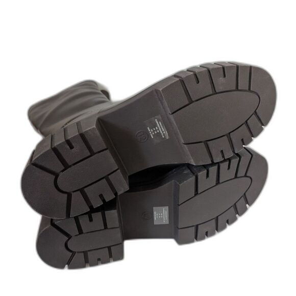 The Drop Women's Kennedy Pull-On Lug Sole Platform Boot Chocolate Size 12 - Picture 6 of 8